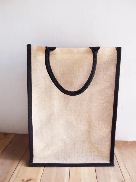 6 ct Affordable Natural Jute Blend Tall Tote - TJ909 - By Bundle