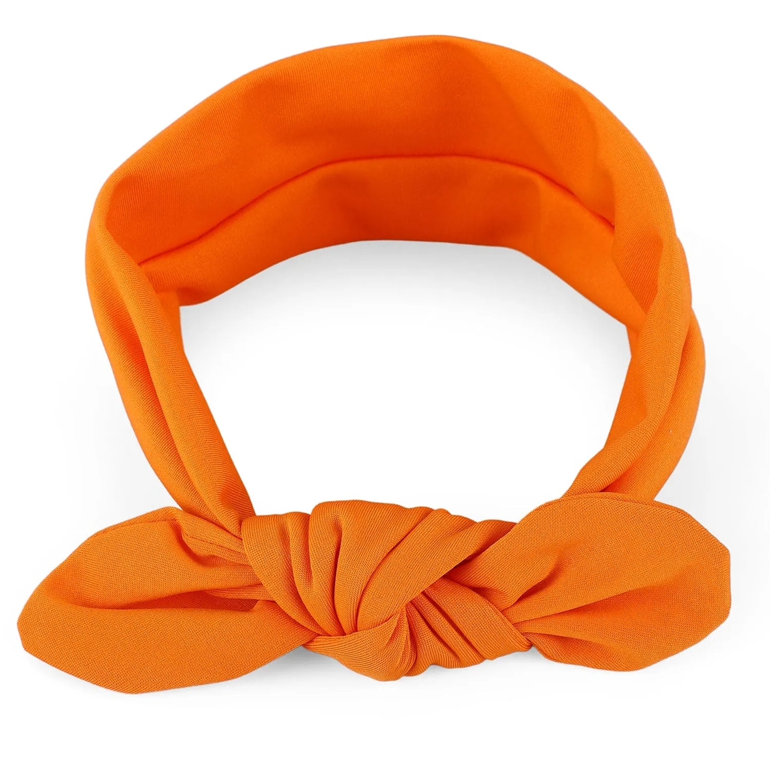 Bow Knot Headbands Set of 2 - Yellow, Orange