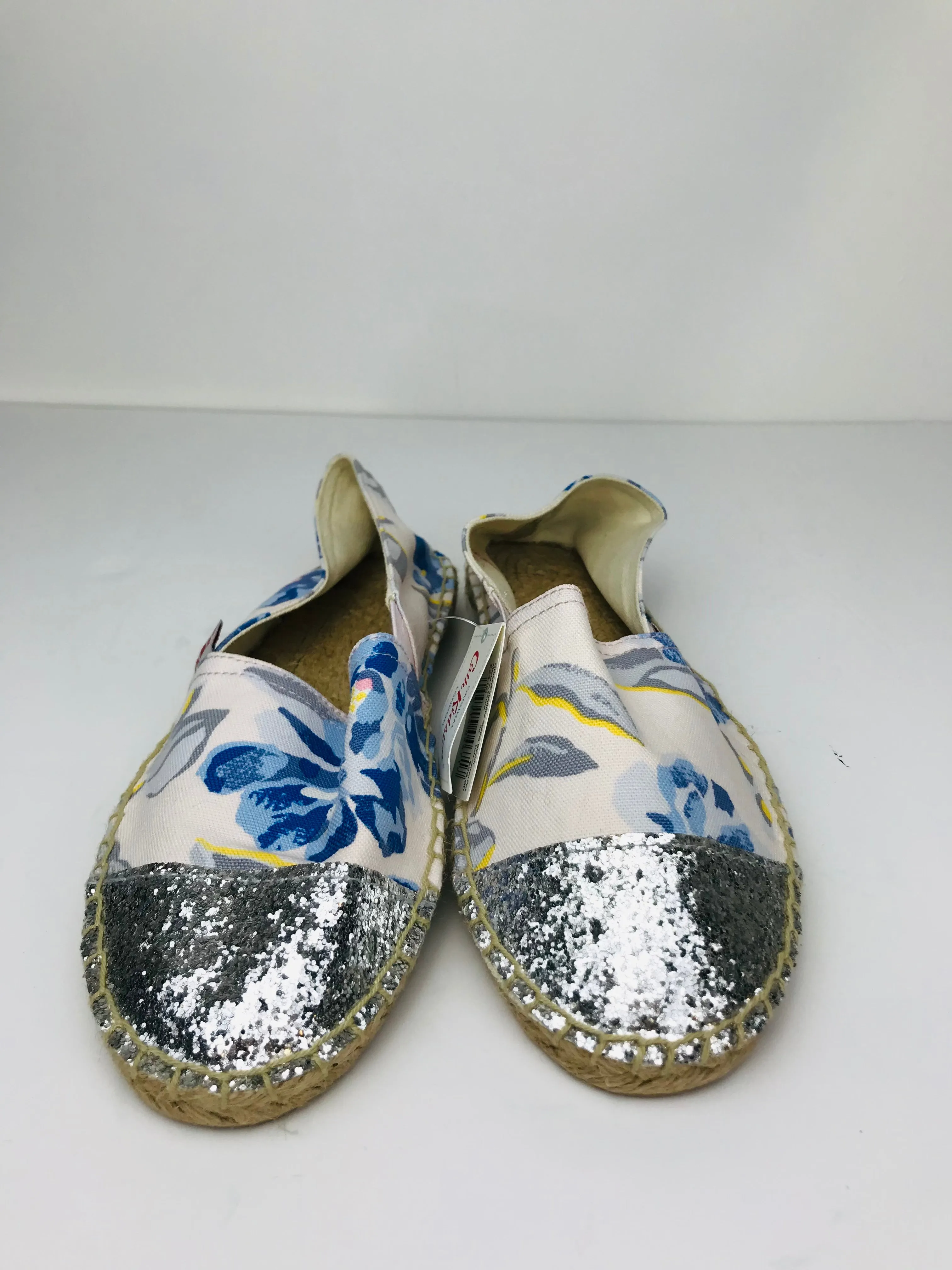 Cath Kidston Women's Glitter Espadrilles NWT | EU39 UK6 | Multicolour