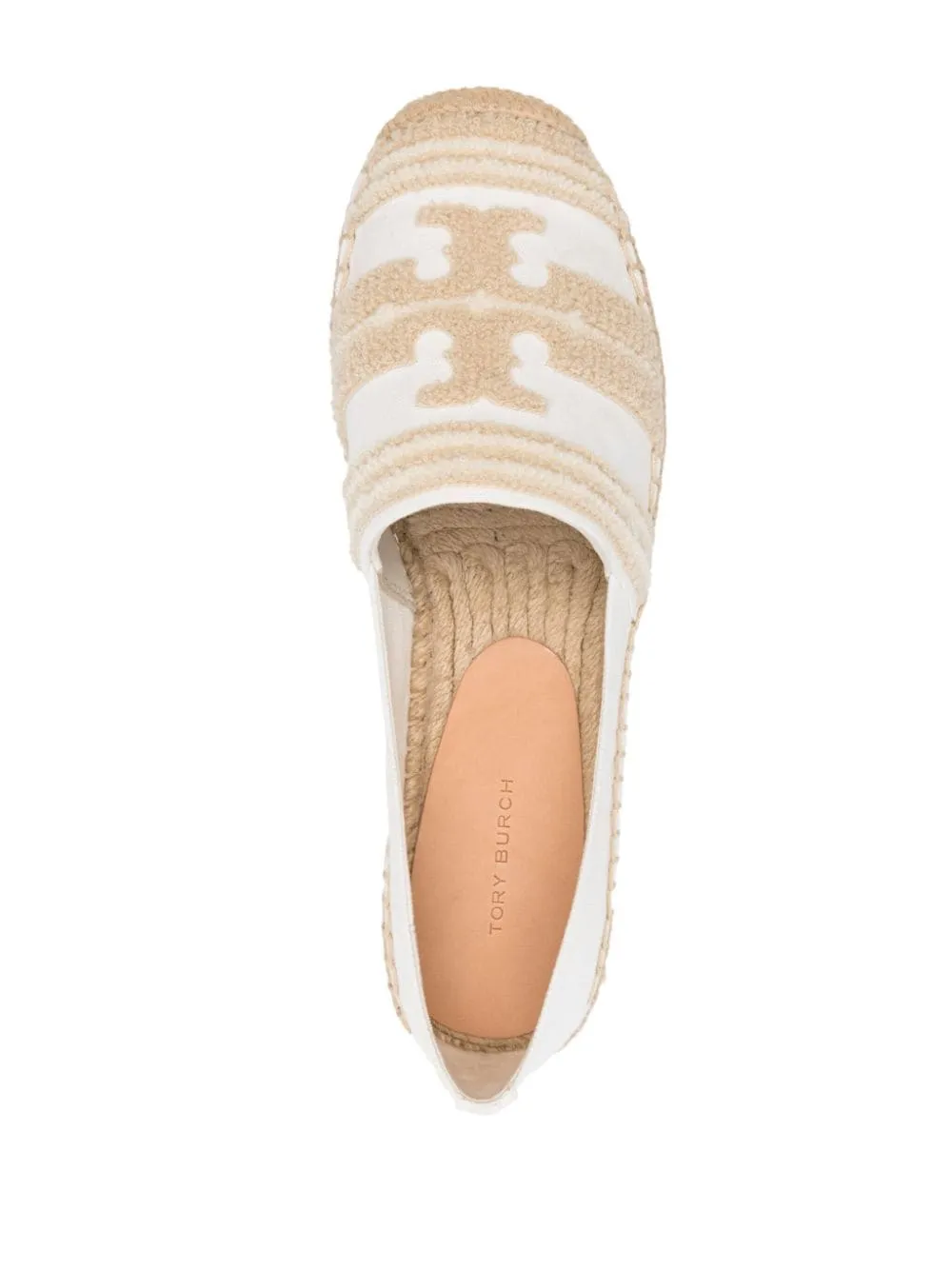 Double T-panel cotton espadrilles<BR/><BR/><BR/>