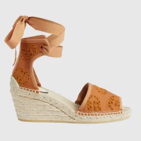 Espadrille with Interlocking G