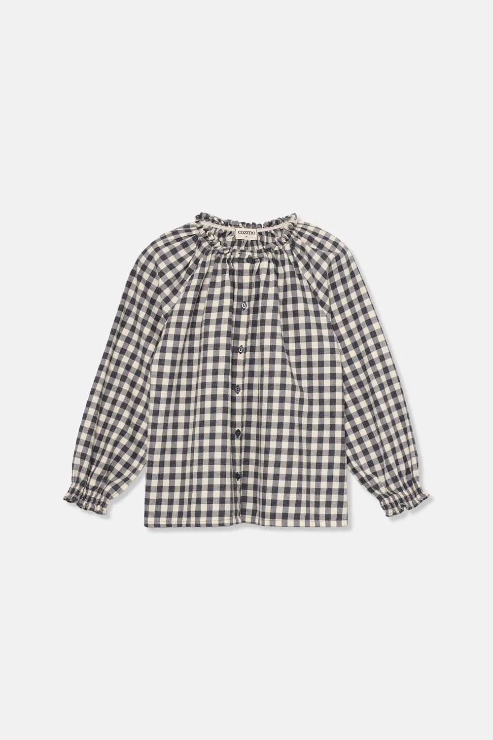 GINGHAM BLOUSE