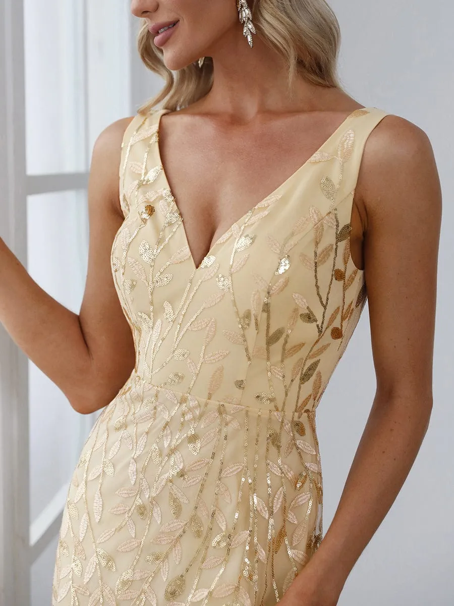 Gold Bridesmaid Dresses