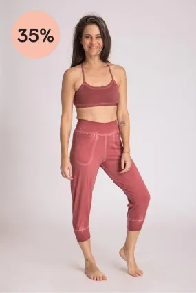 I'mPerfect Stonewash Slouchy Capri Pants 35%off