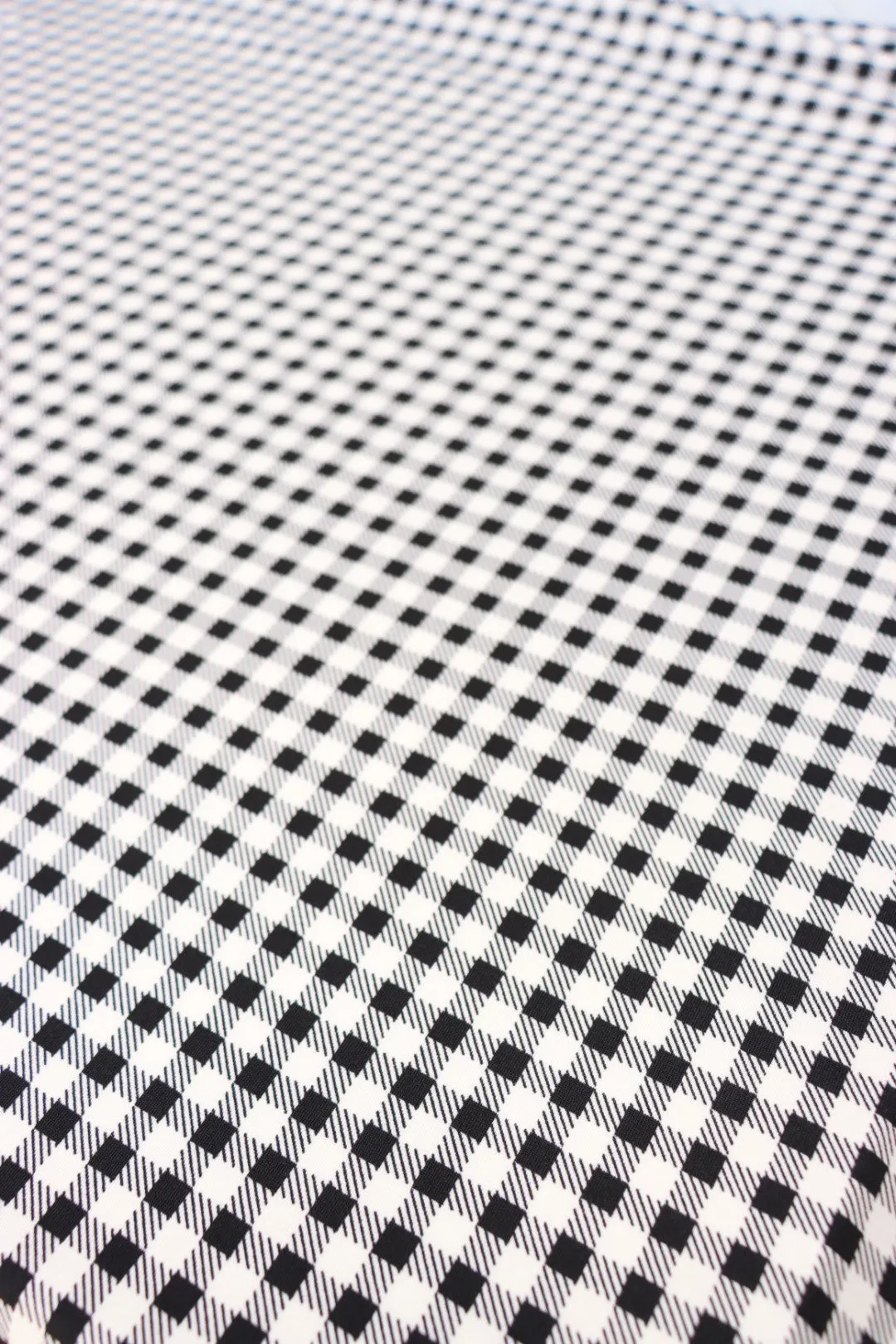 Ivory & Black Mini Gingham ITY