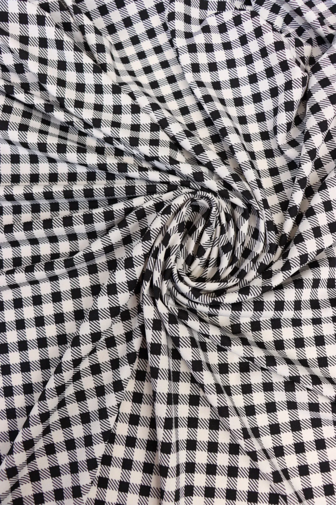 Ivory & Black Mini Gingham ITY