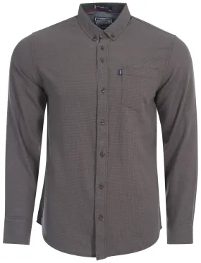 Le Shark Queensway shirt in charcoal