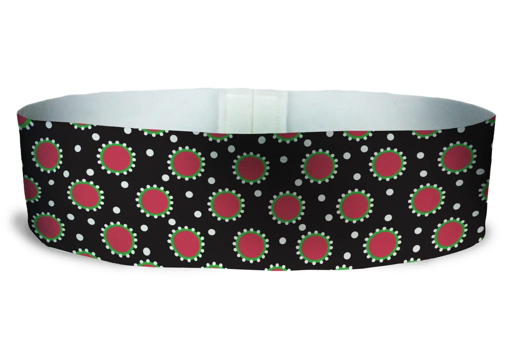 Loopty Loop Sunflowers Black Red