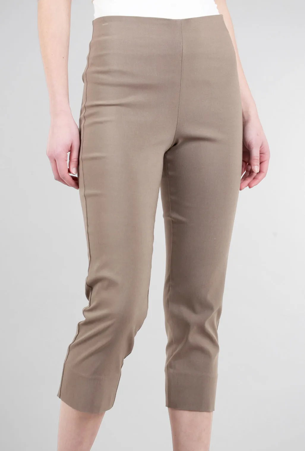 Mindy Cropped Pant, Hazelnut