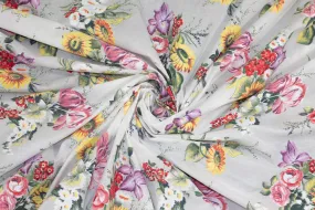 Multicolor Floral Lightweight Cotton