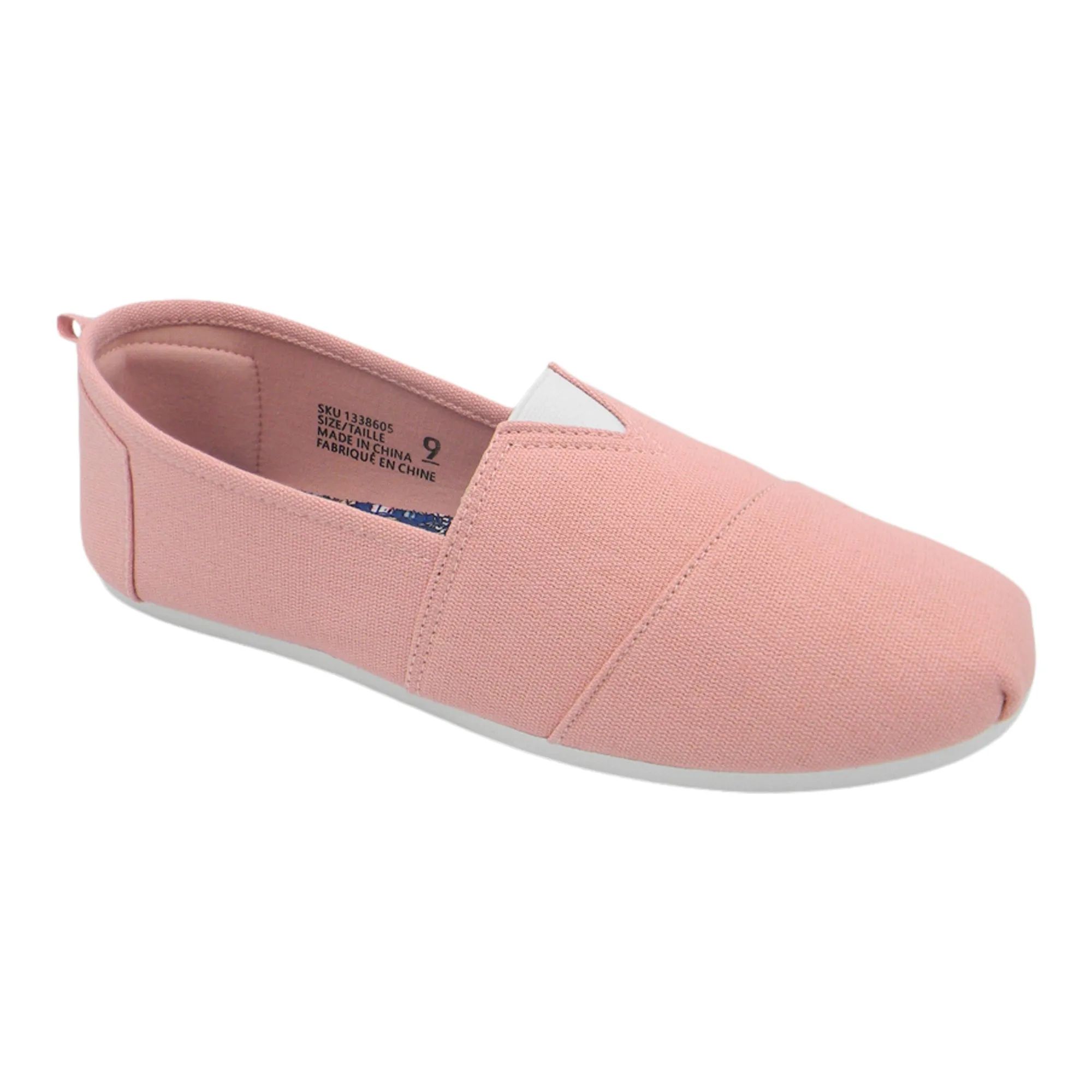 mySTYLE Women's Coloured Canvas Espadrilles