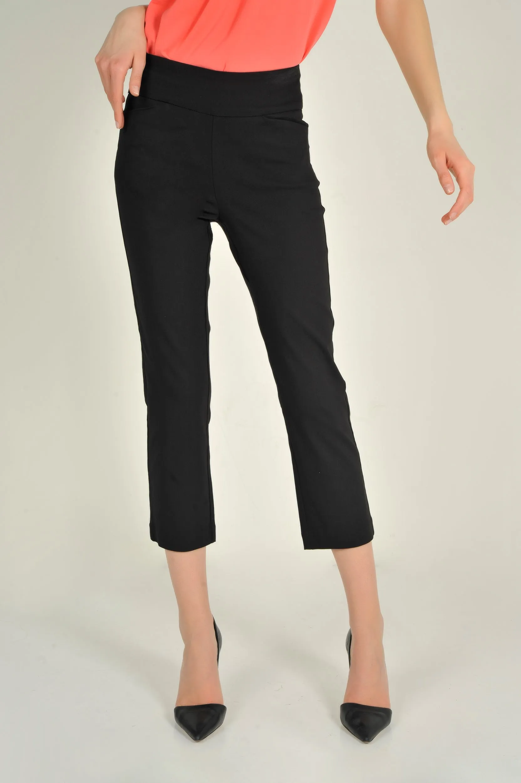 Pantalon capri à enfiler - 8266051 - (E-C9)