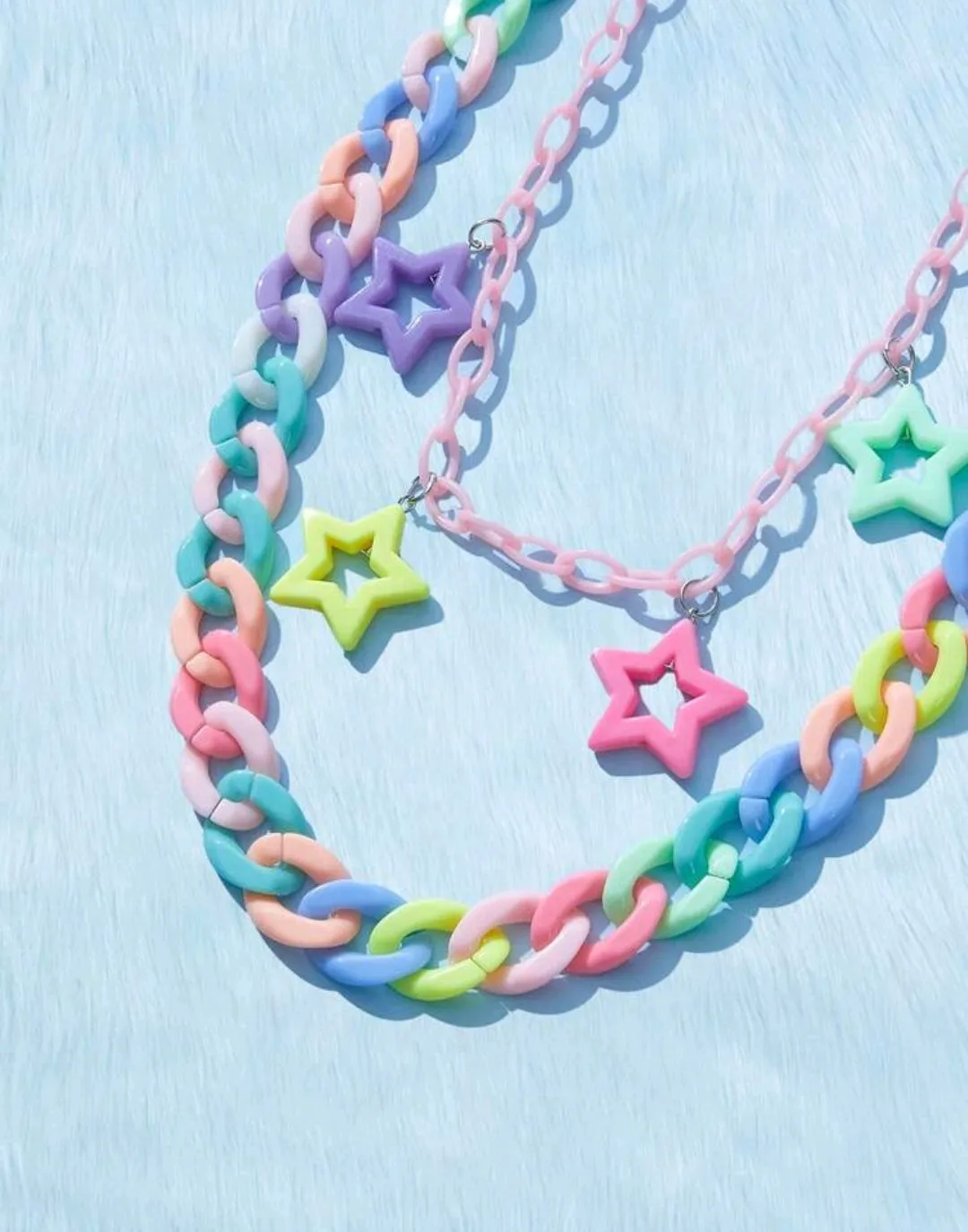 Pastel Star Trouser Chain