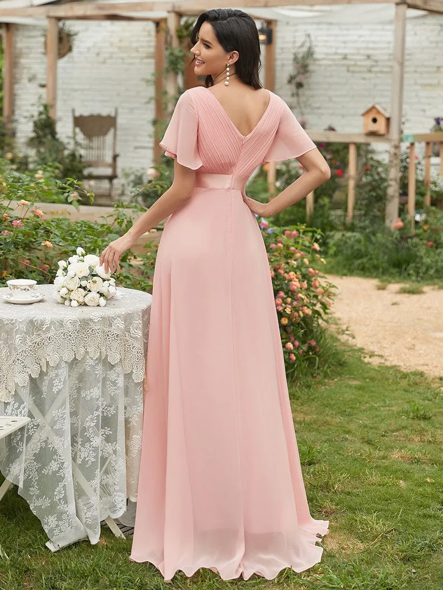 Pink Bridesmaid Gowns