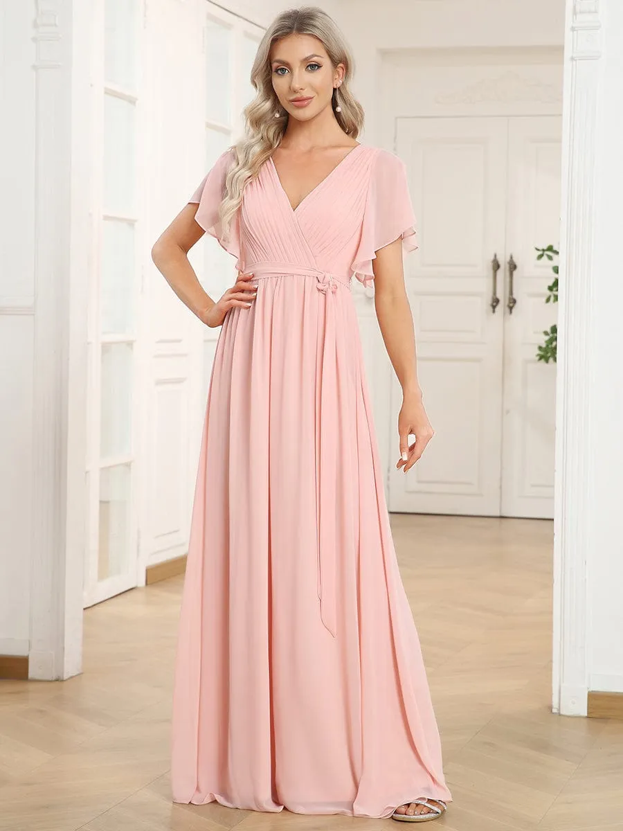 Pink Bridesmaid Gowns