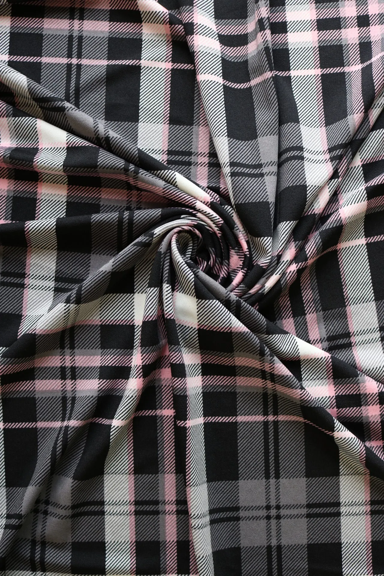 Pink/Black/White Plaid ITY