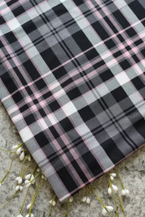 Pink/Black/White Plaid ITY