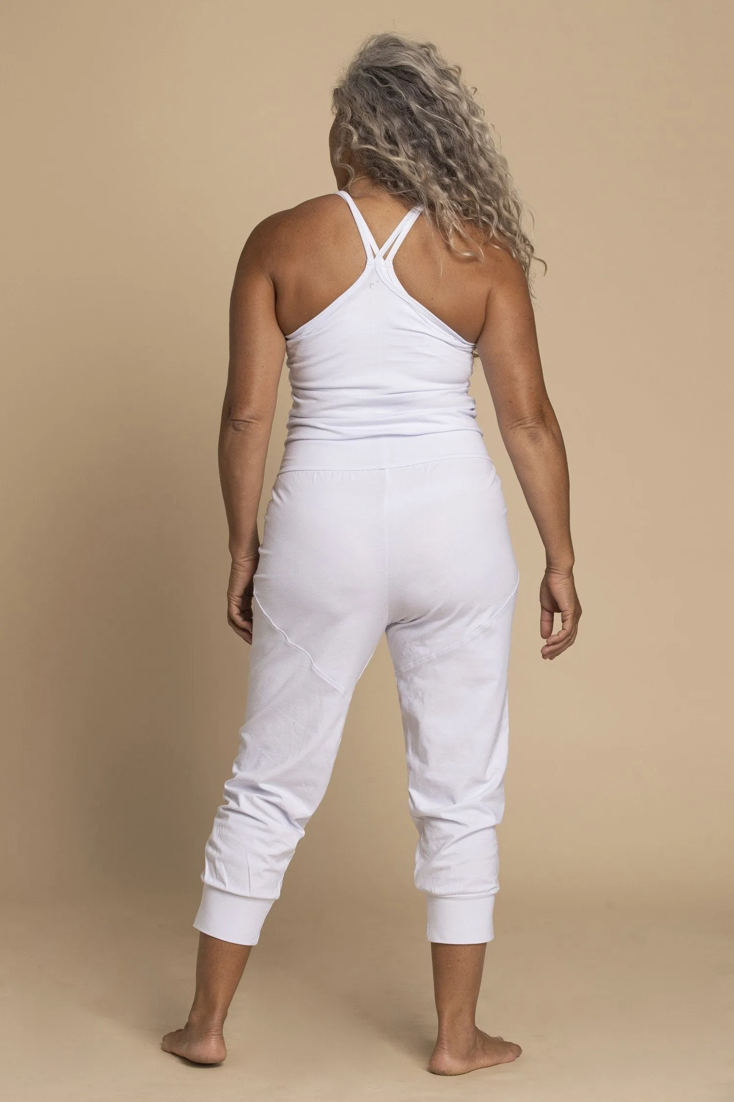 Pure White Yoga Jumpsuit