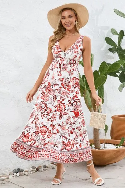 Rolling Meadows Floral Maxi Dress