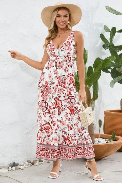 Rolling Meadows Floral Maxi Dress