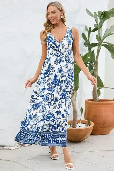 Rolling Meadows Floral Maxi Dress