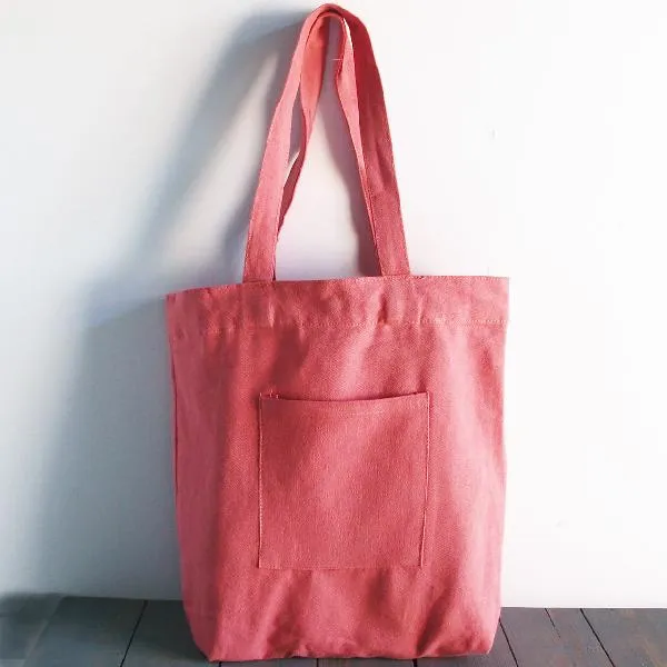 Soft relaxed Washed Canvas Tote Bag