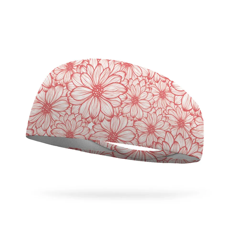 Summer Bloom Performance Wicking Headband