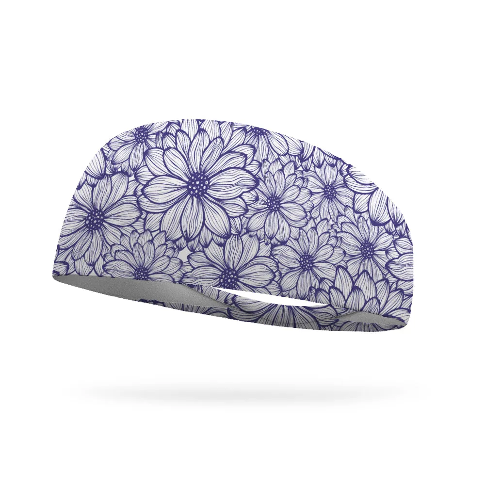 Summer Bloom Performance Wicking Headband