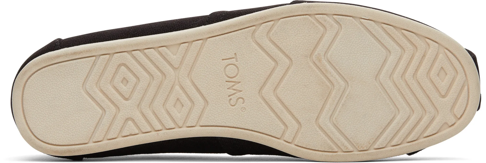 Toms Men Alpargata Black Recycled Cotton Canvas