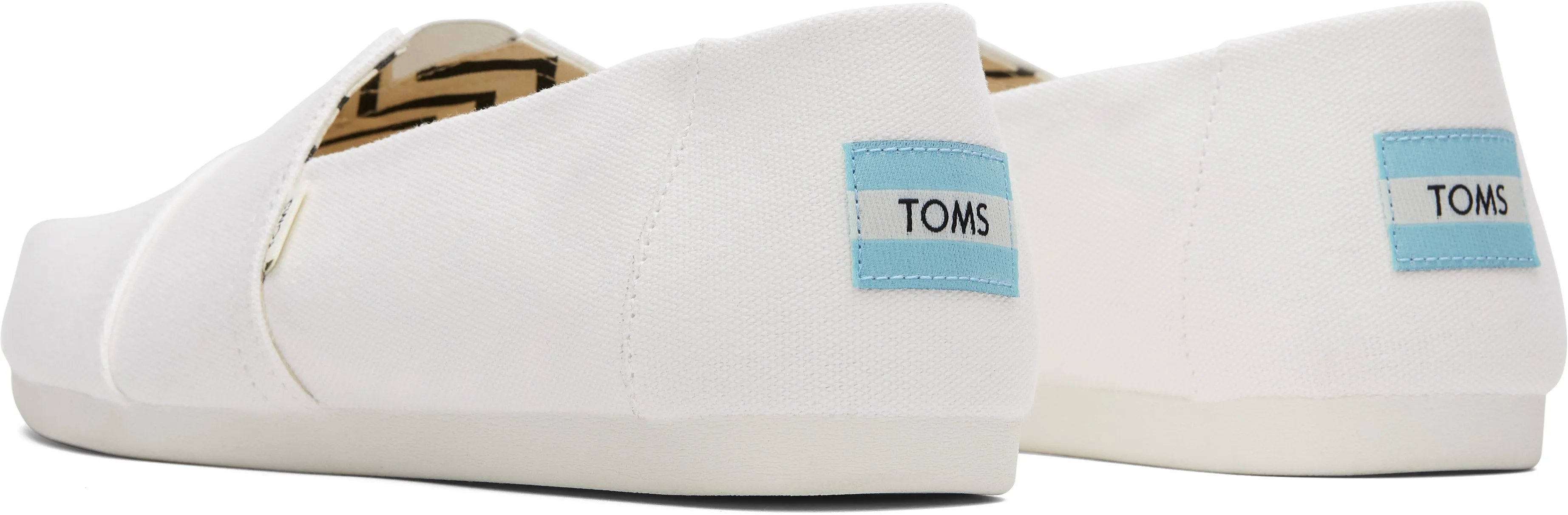 Toms Men Alpargata White Recycled Cotton Canvas