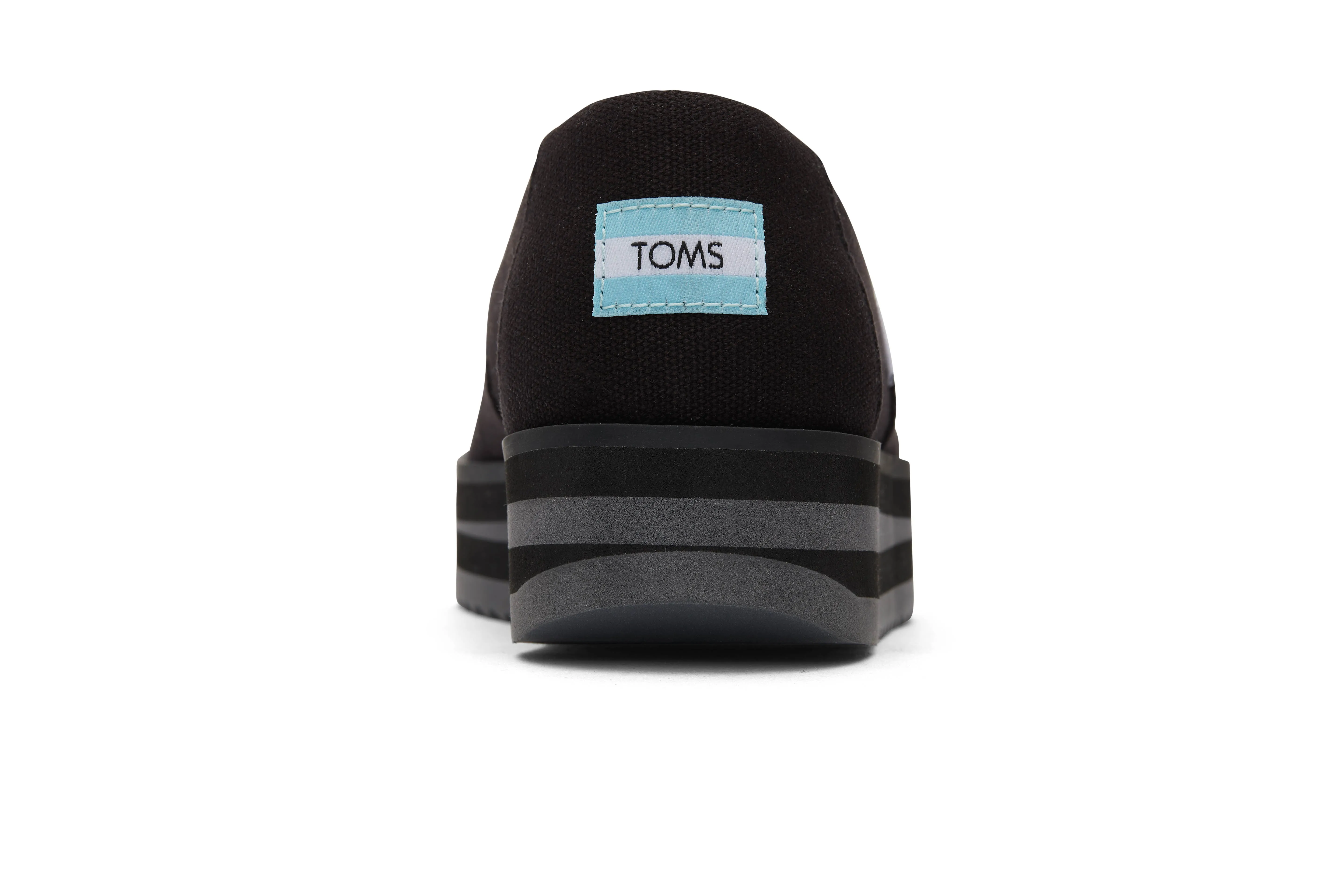 Toms Women Alp Midform Black Canvas