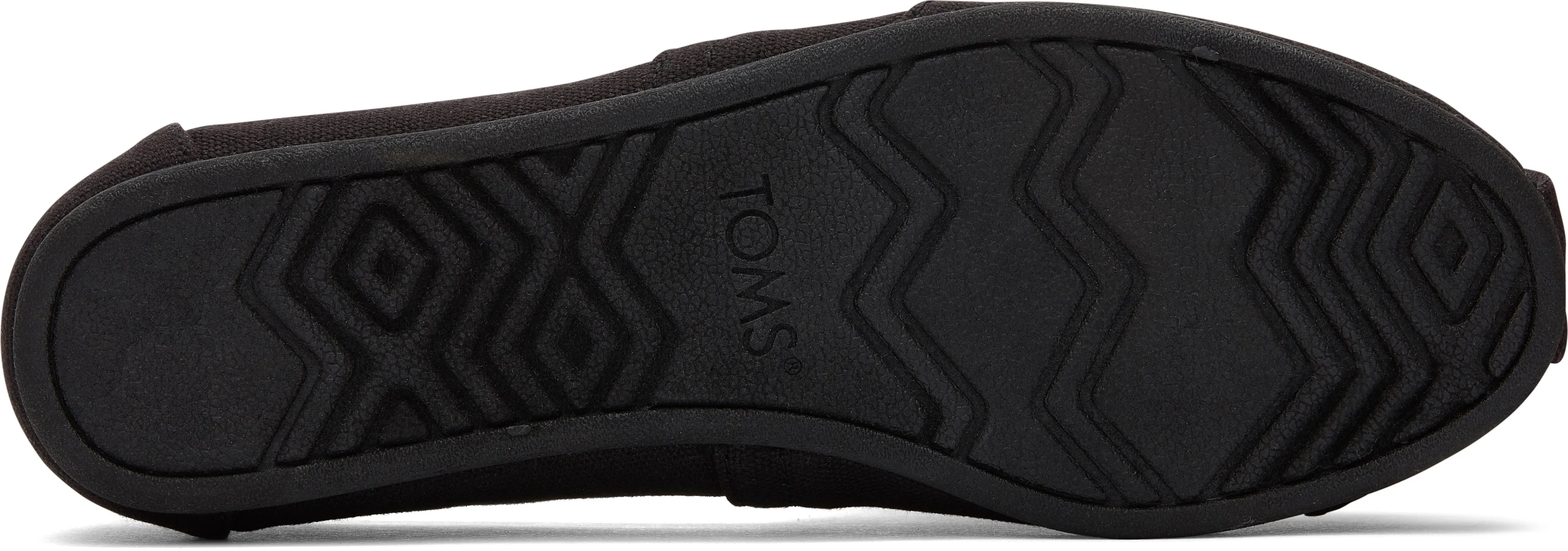 Toms Women Alpargata Black/Black Recycled Cotton Canvas