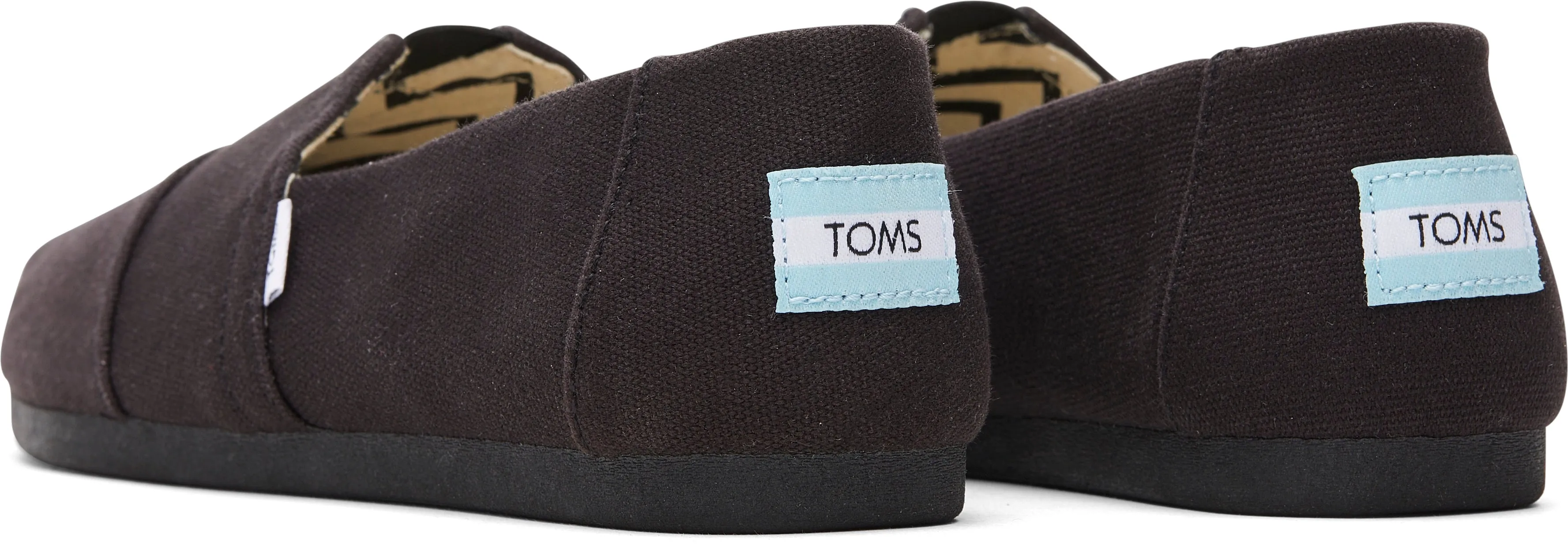 Toms Women Alpargata Black/Black Recycled Cotton Canvas