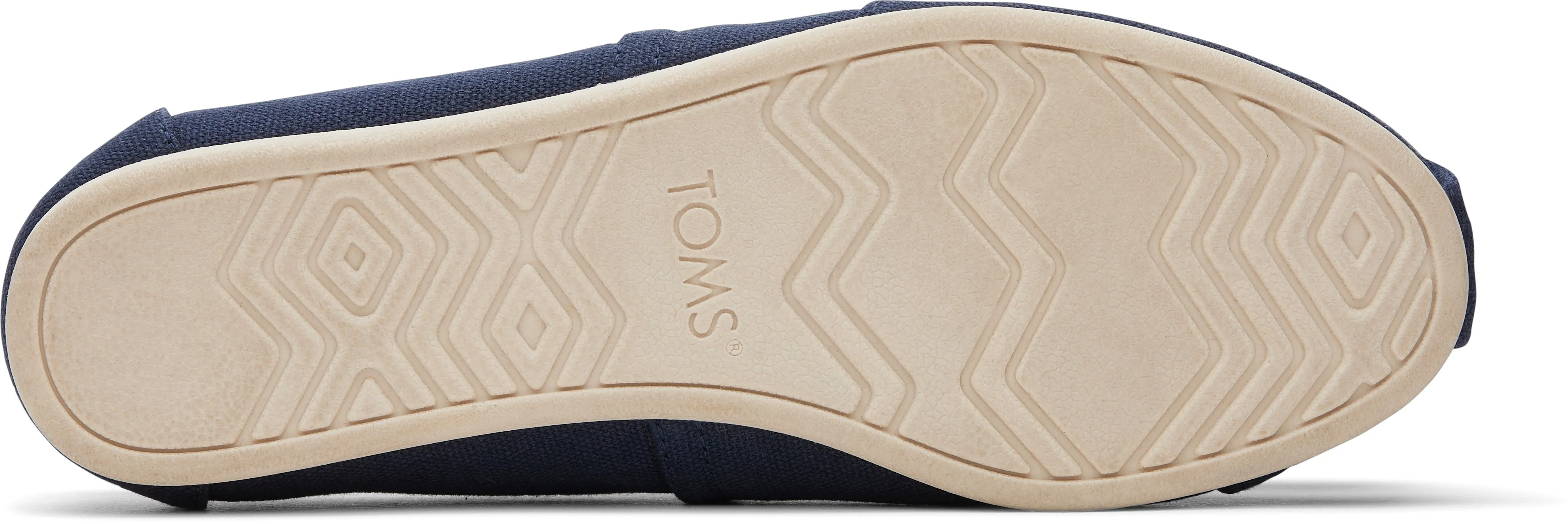 Toms Women Alpargata Navy Recycled Cotton Canvas