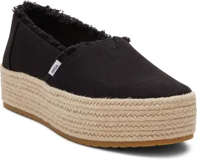 Toms Women Valencia Black Canvas