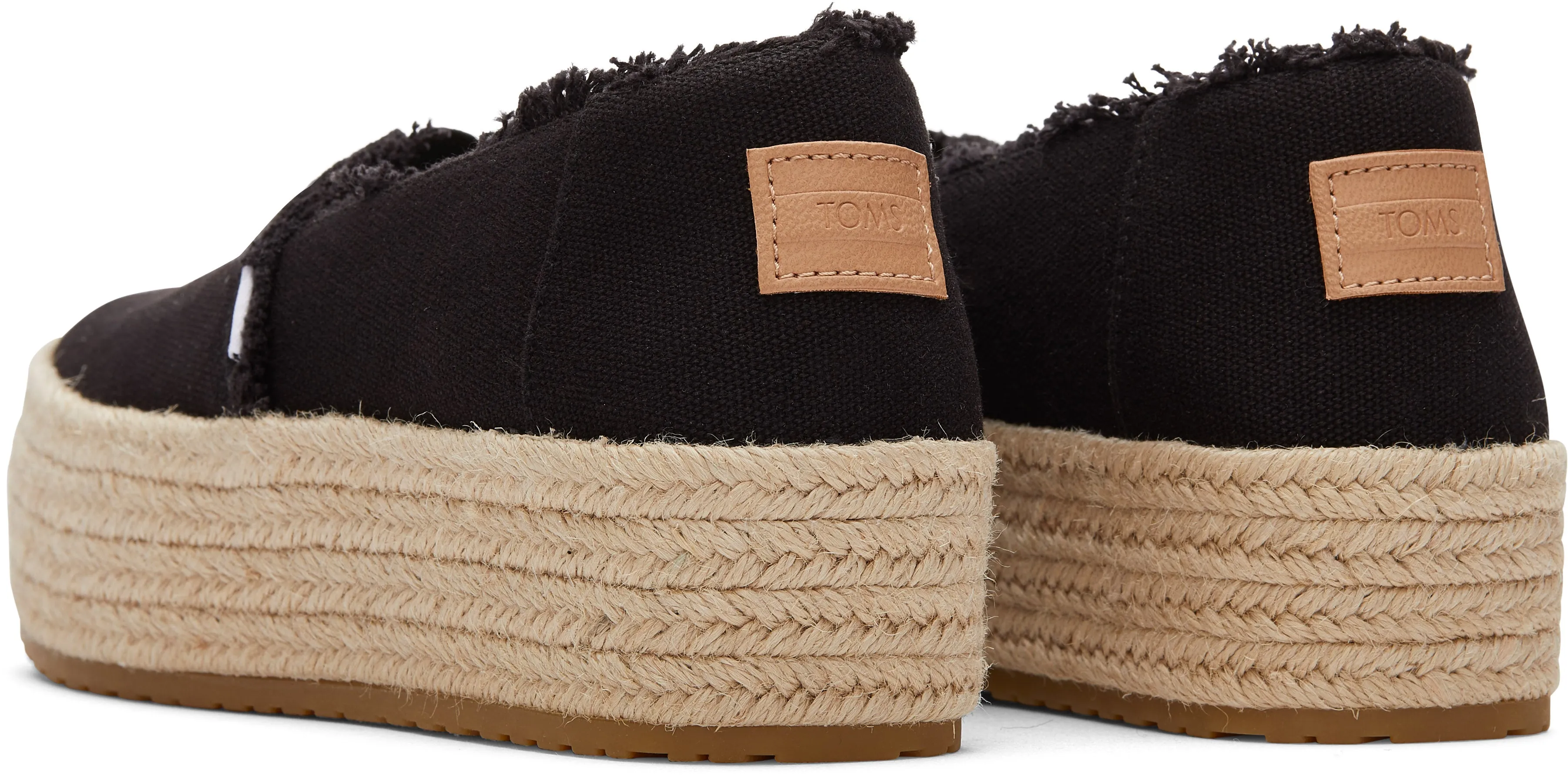 Toms Women Valencia Black Canvas