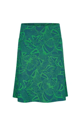 Zilch Woodcut Everglade Wide Skirt